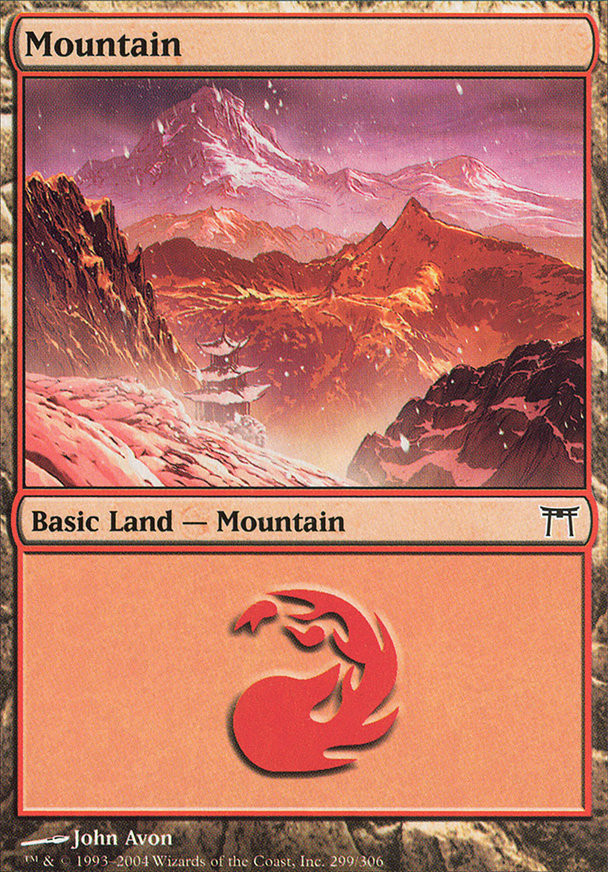 Mountain feature for KAMIGAWA BLOCK PAUPER TINY LEADERS
