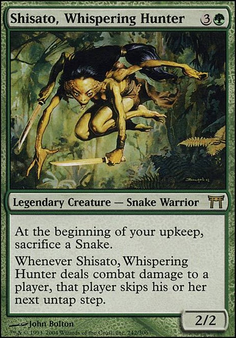 Featured card: Shisato, Whispering Hunter
