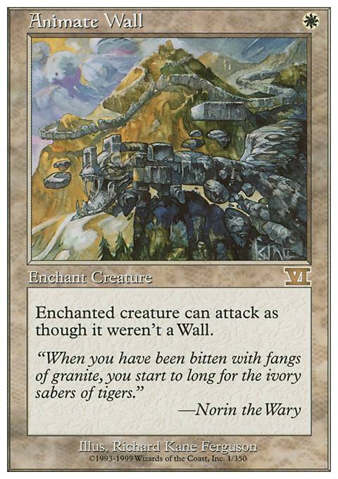 Featured card: Animate Wall