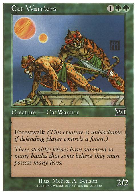 Featured card: Cat Warriors