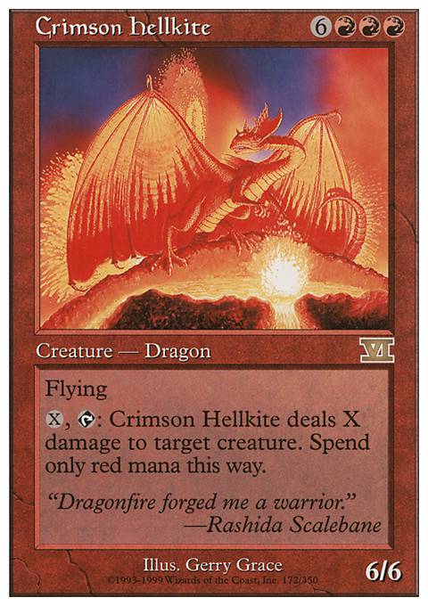 Featured card: Crimson Hellkite