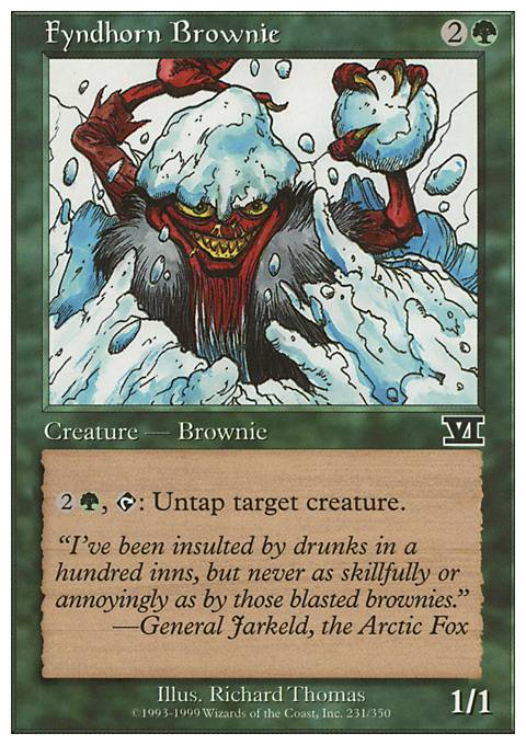 Featured card: Fyndhorn Brownie