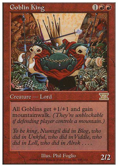 Featured card: Goblin King