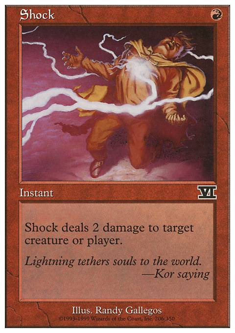 Featured card: Shock