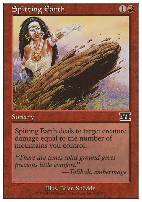 Featured card: Spitting Earth