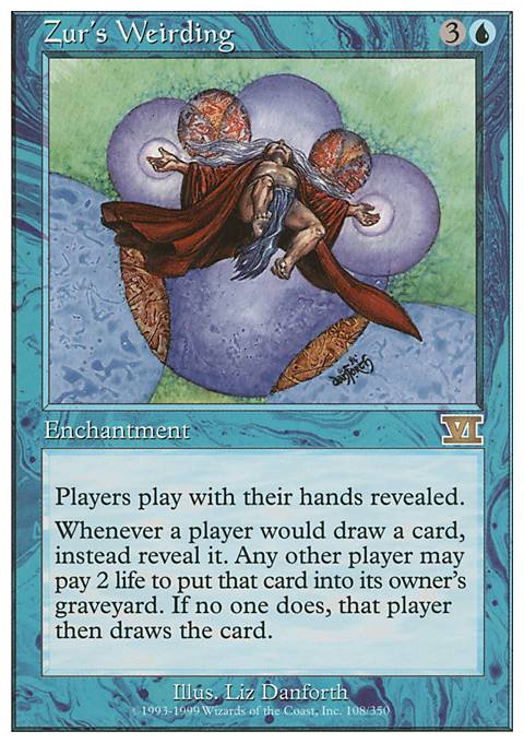 Featured card: Zur's Weirding