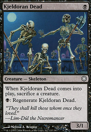 Featured card: Kjeldoran Dead