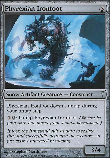 Featured card: Phyrexian Ironfoot