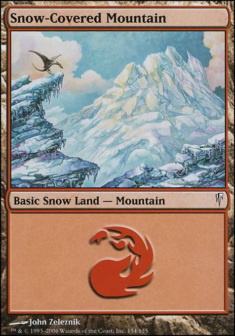 Featured card: Snow-Covered Mountain