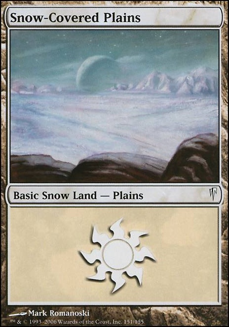 Featured card: Snow-Covered Plains