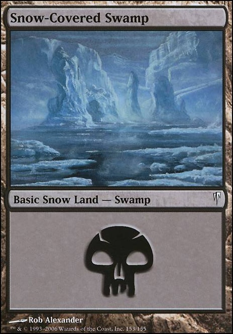 Featured card: Snow-Covered Swamp
