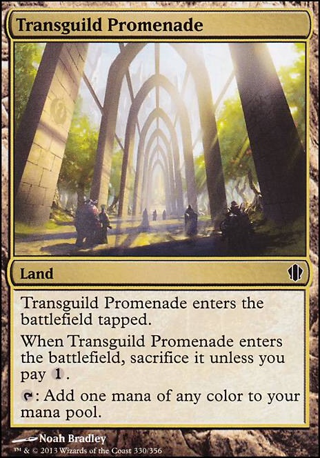 Featured card: Transguild Promenade