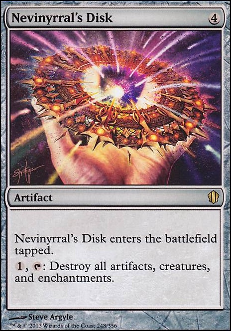 Featured card: Nevinyrral's Disk