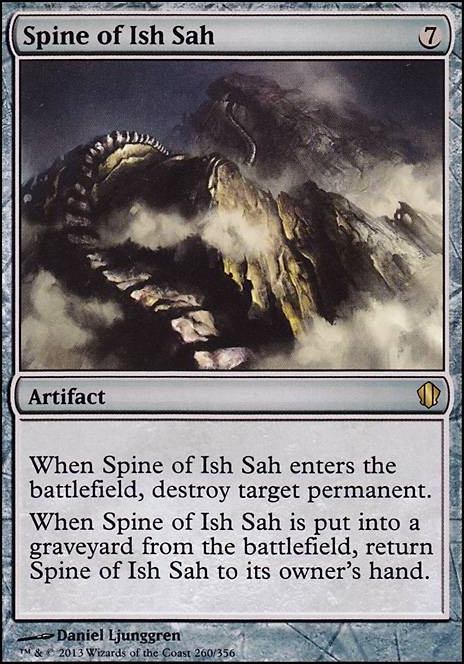 Featured card: Spine of Ish Sah