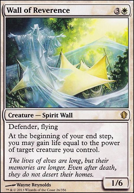 Featured card: Wall of Reverence
