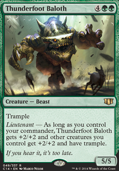 Featured card: Thunderfoot Baloth