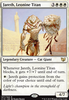 Commander: Jareth, Leonine Titan