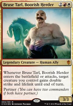 Featured card: Bruse Tarl, Boorish Herder