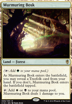 Murmuring Bosk feature for Abzan Company