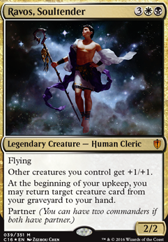 Ravos, Soultender feature for Cleric Tribal under 100$ (not including lands)