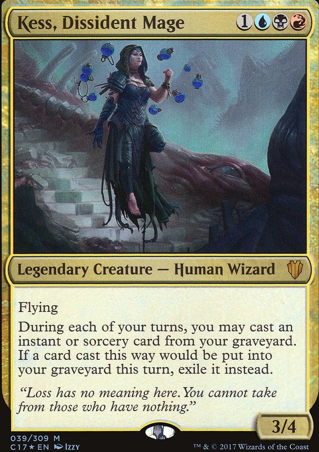 Kess, Dissident Mage feature for Kess Grixis Commander !