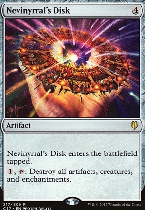 Featured card: Nevinyrral's Disk