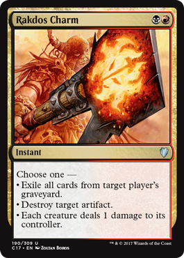 Featured card: Rakdos Charm