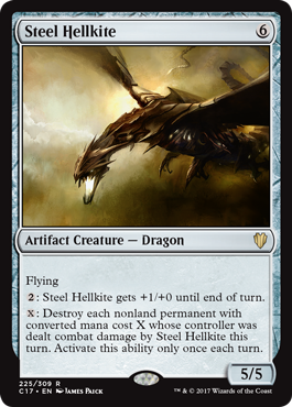 Steel Hellkite feature for Jund Dragons