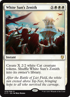 Featured card: White Sun's Zenith