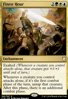 Finest Hour feature for [Rafiq of the Plenty] EDH