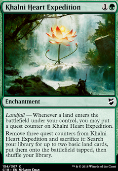 Featured card: Khalni Heart Expedition