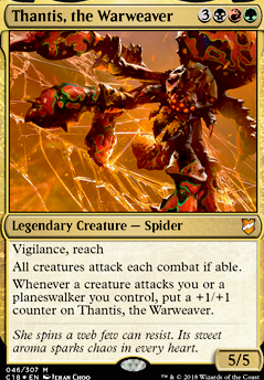 Thantis, the Warweaver feature for Angry Spider Demands War