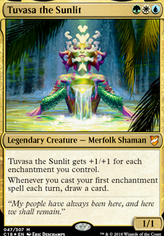 Tuvasa the Sunlit feature for An Enchanter's Dream