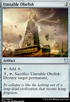 Featured card: Unstable Obelisk