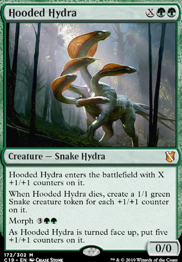 Hooded Hydra feature for vorels counter ramp