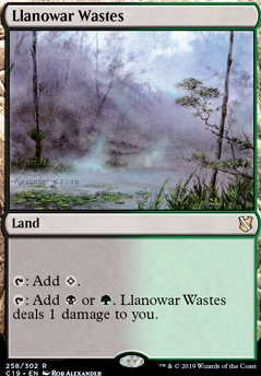 Featured card: Llanowar Wastes