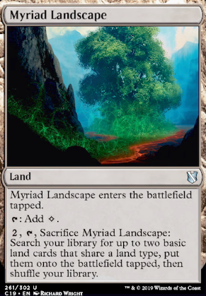 Myriad Landscape feature for Iname, Death Aspect Mass Graveyard Recursion/Combo