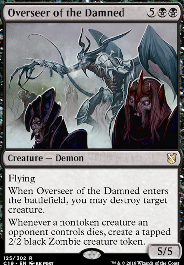 Featured card: Overseer of the Damned