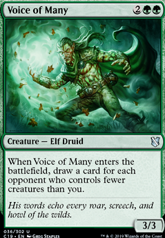 Featured card: Voice of Many