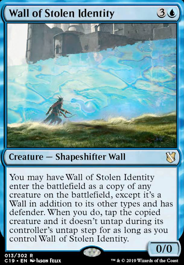 Wall of Stolen Identity feature for The Walls are closing in!!!