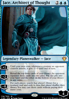 Jace Architect of Thought Commander 2020 Edition MTG Magic NM