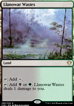Featured card: Llanowar Wastes