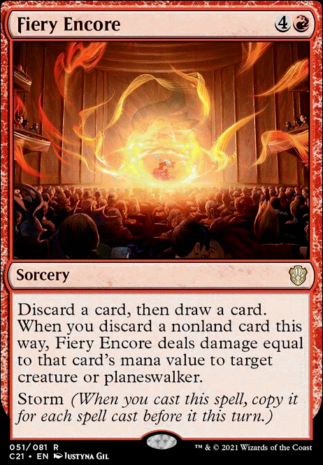 Featured card: Fiery Encore