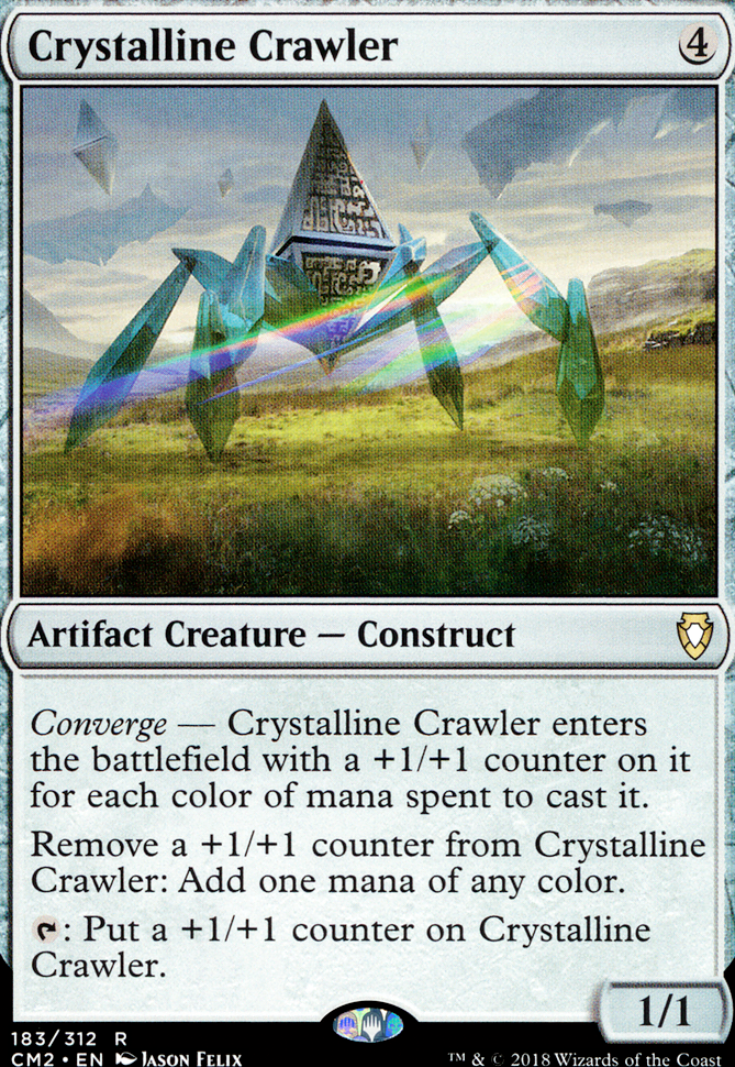 Crystalline Crawler feature for Most unique deck 2, black modular