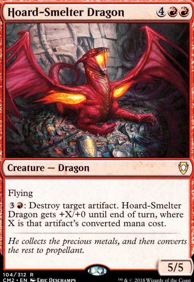 Mono-Red Dragons (Commander / EDH MTG Deck)