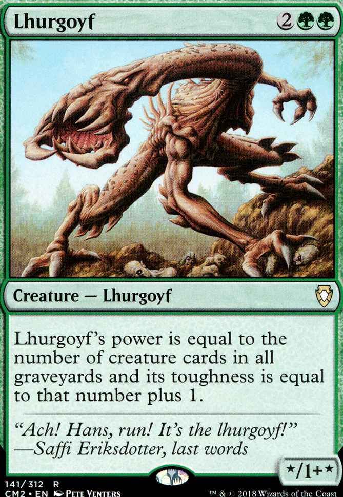 Featured card: Lhurgoyf