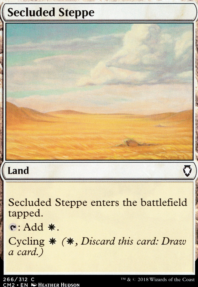 Featured card: Secluded Steppe