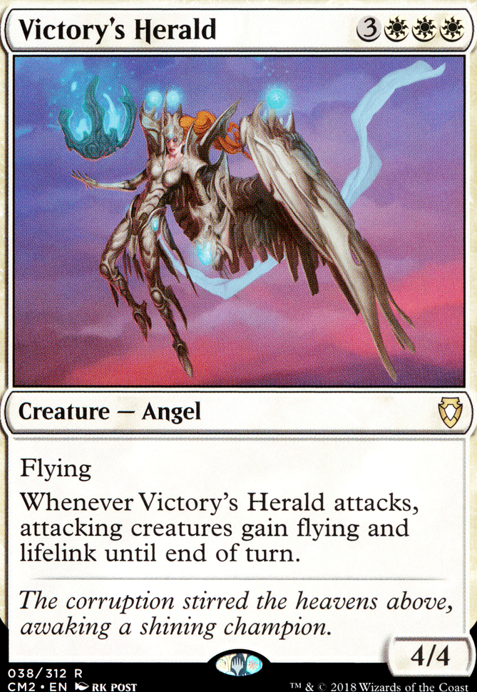 Victory's Herald feature for Atraxa's Angels