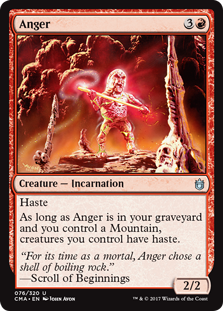 Featured card: Anger