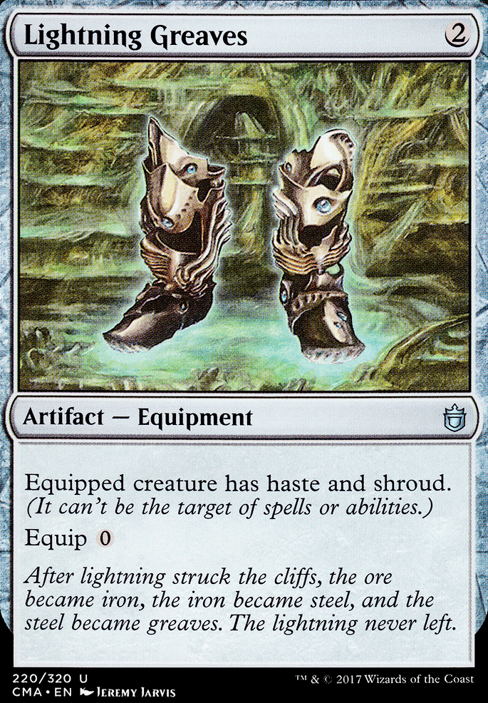 Featured card: Lightning Greaves